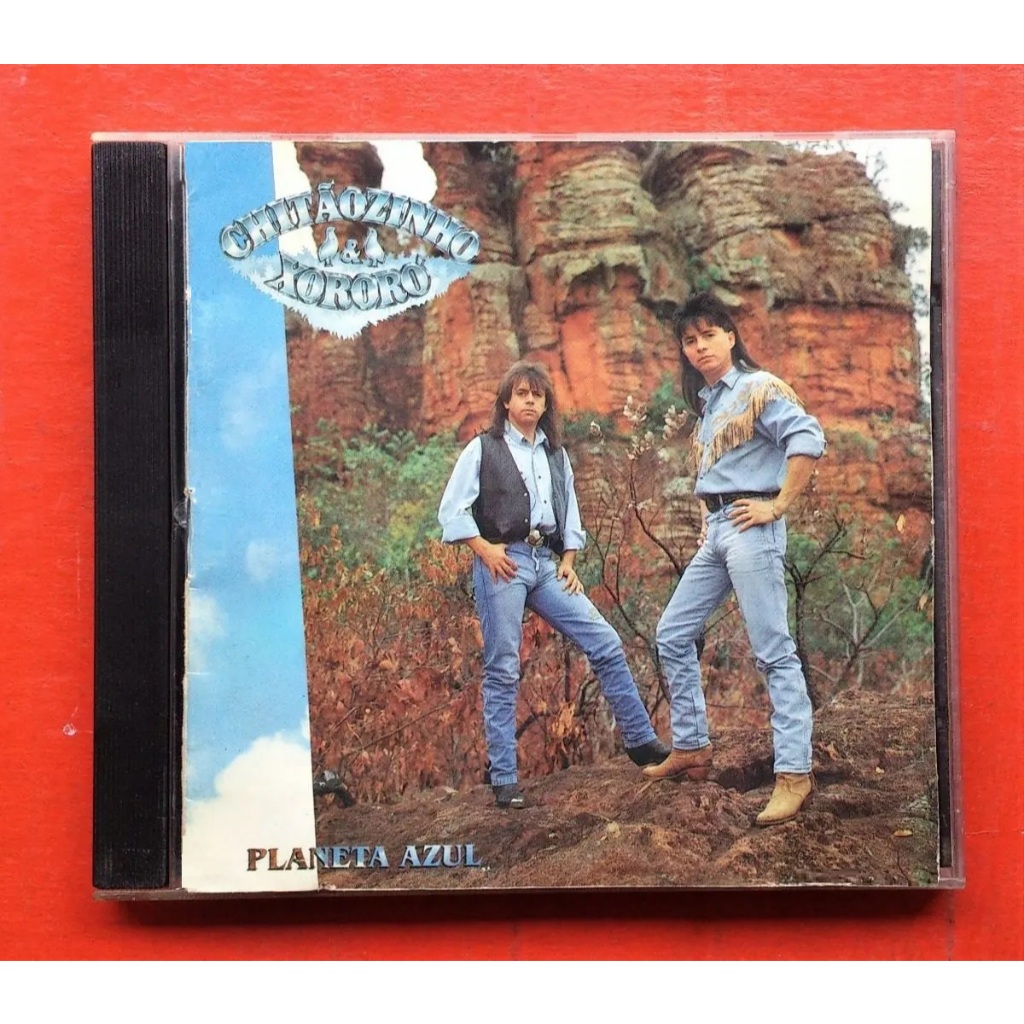 Cd Chitãozinho E Xororó - Planeta Azul - 1991 | Shopee Brasil