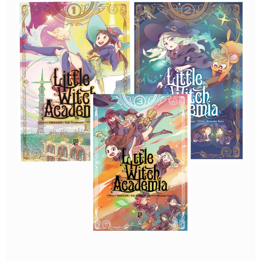 Mangá Little Witch Academia | Shopee Brasil