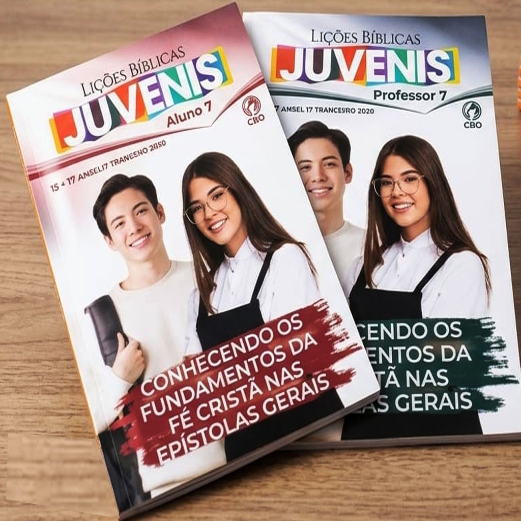 Kit Revistas Para Jovens 11 a 18 anos Escola Dominical - 7 Alunos