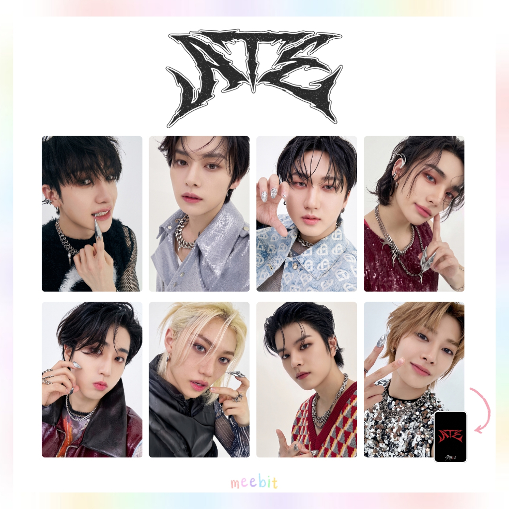 スキズ トレカ コンプリート 8枚 ot8 ATE STAR  Photocards Stray Kids ATE - Kit 8pcs - Fanmade - OT8 SKZ Kpop