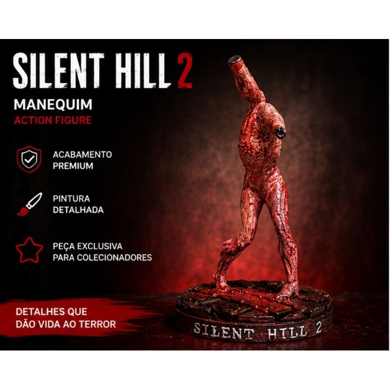 Action Figure Manequim Silent Hill 2 Terror🩸 | Shopee Brasil