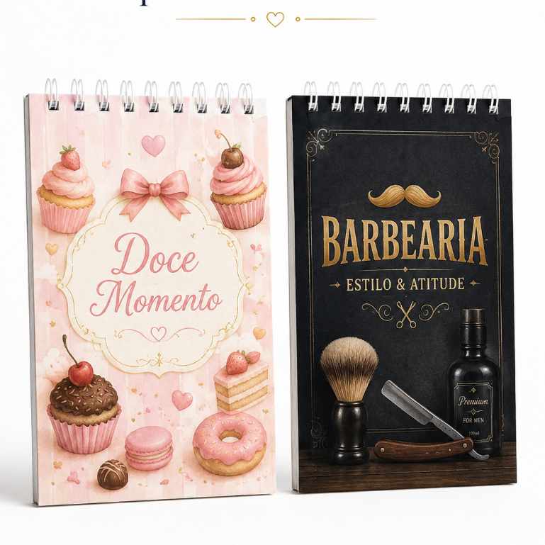 Kits com 10 a 65 Bloquinhos Personalizados A6 50 Folhas | Lembrancinhas, Eventos ou Datas Especiais