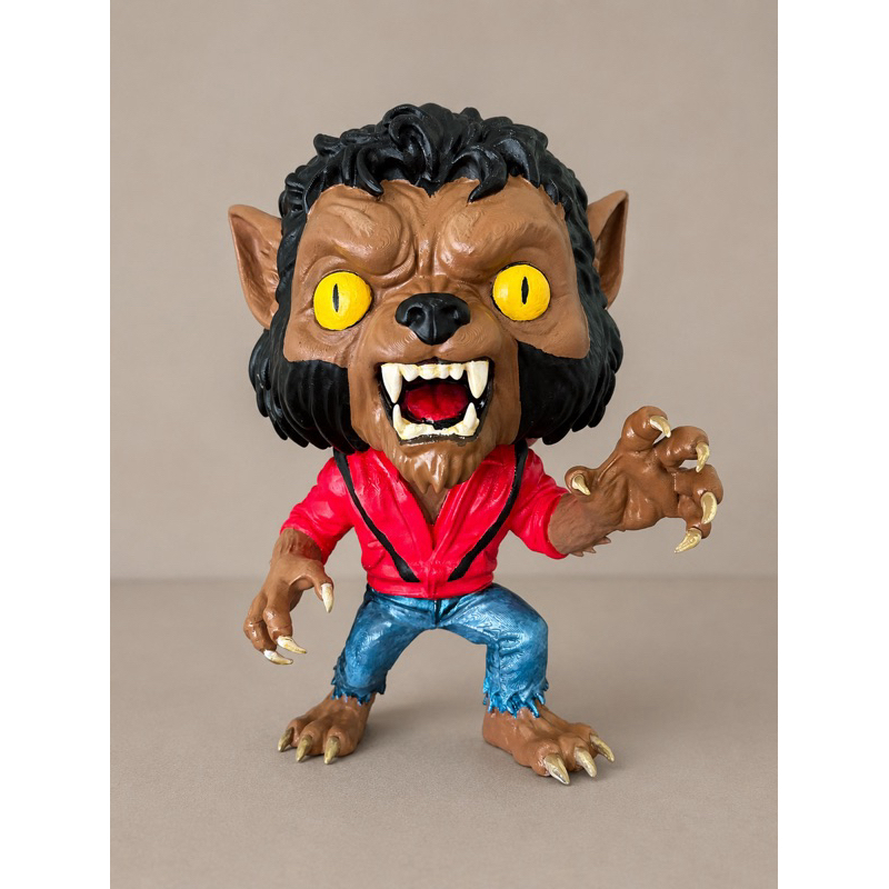 Boneco Colecionavel WOLFWERE 1983 Lobisomem Michael Jackson Figura