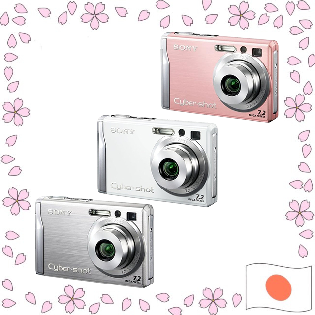SONY ソニー CyberShot DSC-W80 デジタルカメラ Câmera Digital Vintage Sony Cyber-shot DSC-W80 CCD 7.2MP - 3 Cores