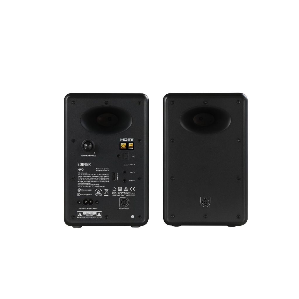 Caixa de Som EDIFIER M90 100W RMS, Hi-Res, HDMI e Bluetooth 6.0