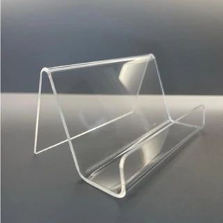 Porta Cartão Acrílico Transparente Expositor de Mesa Profissional