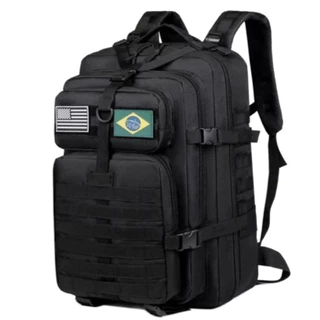 Mochila Tática Camping Militar 50/30 Litros Resistente A Água W03 MM.Loja