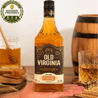 Licor de Whisky Old Virginia Smooth Honey Mel - Whisky Internacional
