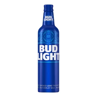 Bud light cerveja 1 unidade - garrafa especial de alumínio