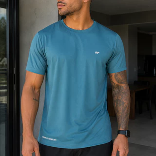 Camiseta Academia Dry Fit Masculina de Poliamida Geladinha Original