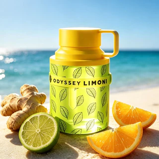 Perfume Árabe Odyssey Limoni Fresh Edition Unisexx 100ml Deo Parfum Alta Fixação Original Lacrado