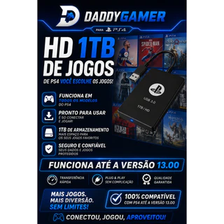 HD ((PARA PS4 GOLDHEN ATE A 13.52) (Jogos a sua escolha)