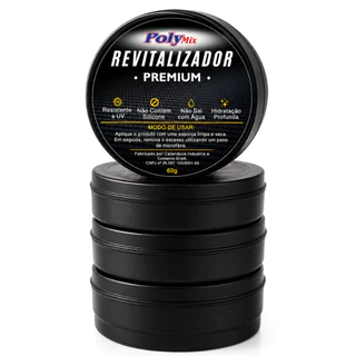 Cera Revitalizadora De Plástico Para Choque Carenagem Carro Moto Realça o Brilho