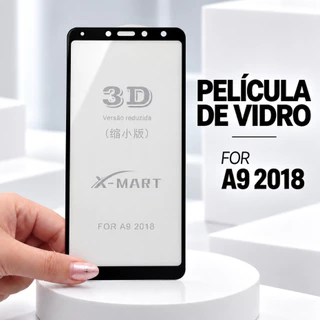 Película de Vidro 3D Galaxy A9 2018 Proteção de Tela com Bordas Pretas