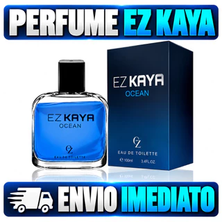 Perfume EZ Kaya Ocean Eau De Toilette 100ml Lançamento Exclusivo Para Homens Com Fixação E Projeção