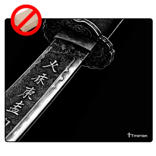 Mousepad Gamer APEX Control Mouse pad Grande 49x42 Mouse Pad Branco Preto Blade Titorion SEM CAIXA