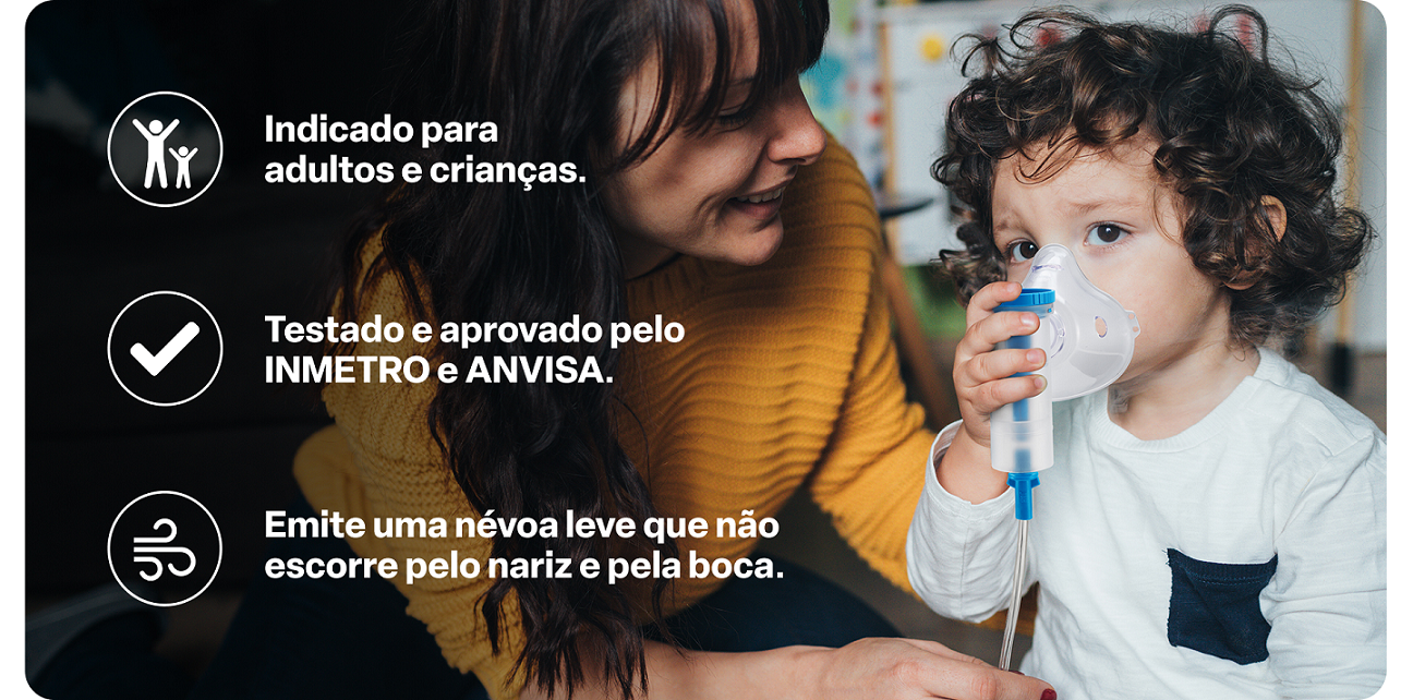 Inalador Compressor - AirPlus - Bivolt - Multilaser Saúde - HC223 ...