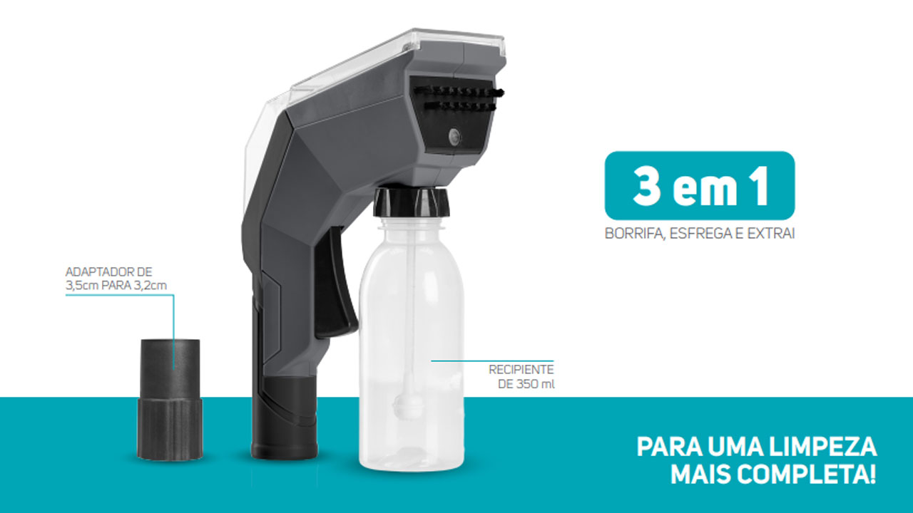 Bico Para Aspirador De Pó E Água Extrator 350ml Wbe02 Wap | Shopee Brasil
