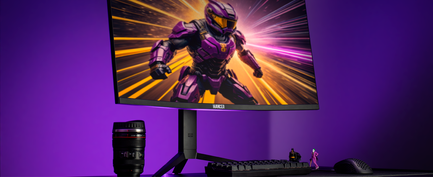 Monitor Gamer Mancer Valak UZ32, 32 Pol Curvo, VA, FHD, 1ms, 165Hz ...