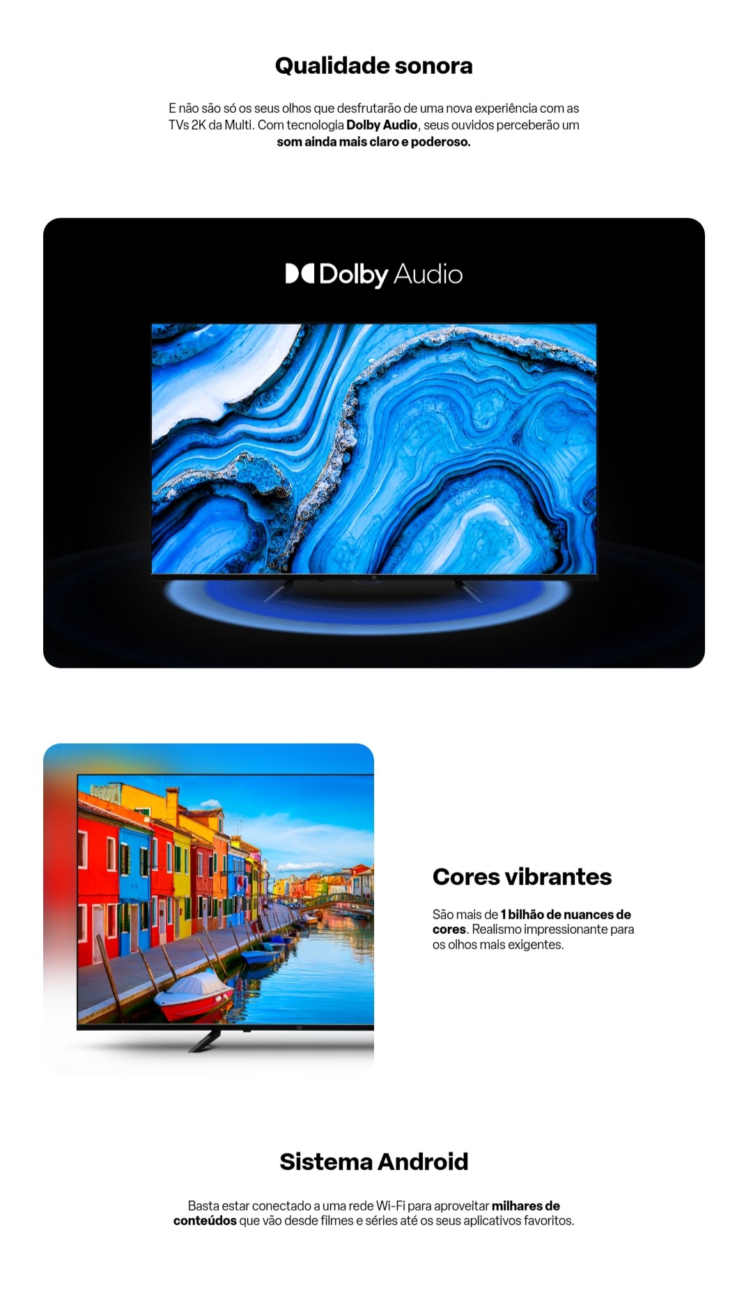 Smart TV DLED 32 HD Multi Android 11 3HDMI 2USB Bluetooth - TL062M ...