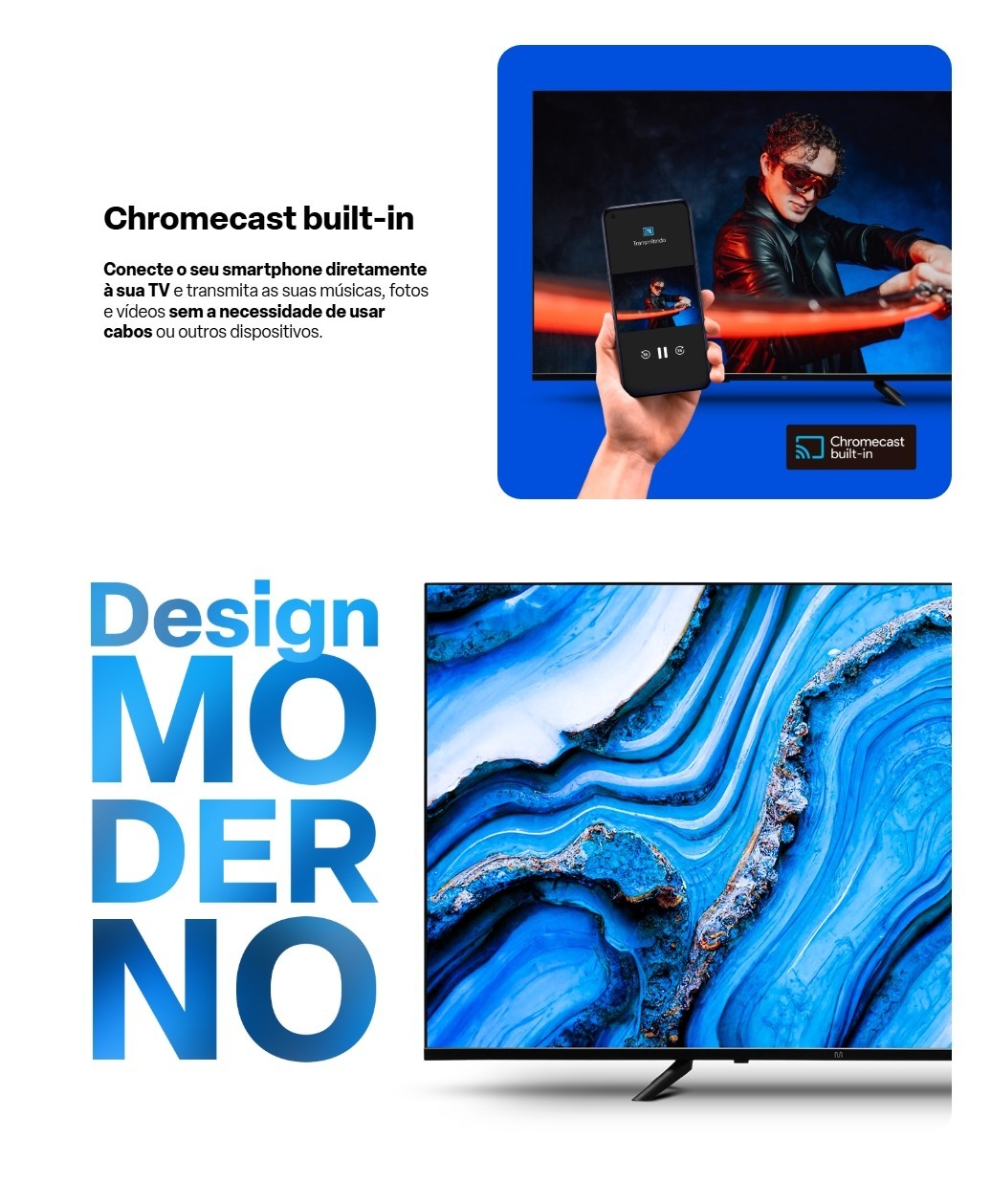 Smart TV DLED 32 HD Multi Android 11 3HDMI 2USB Bluetooth - TL062M ...
