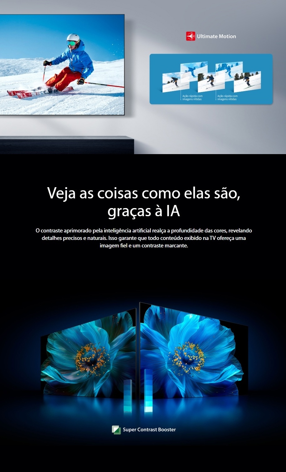 Smart TV DLED 55 4K DLED Toshiba 55C350NS VIDAA 3 HDMI 2 USB Wi-Fi ...