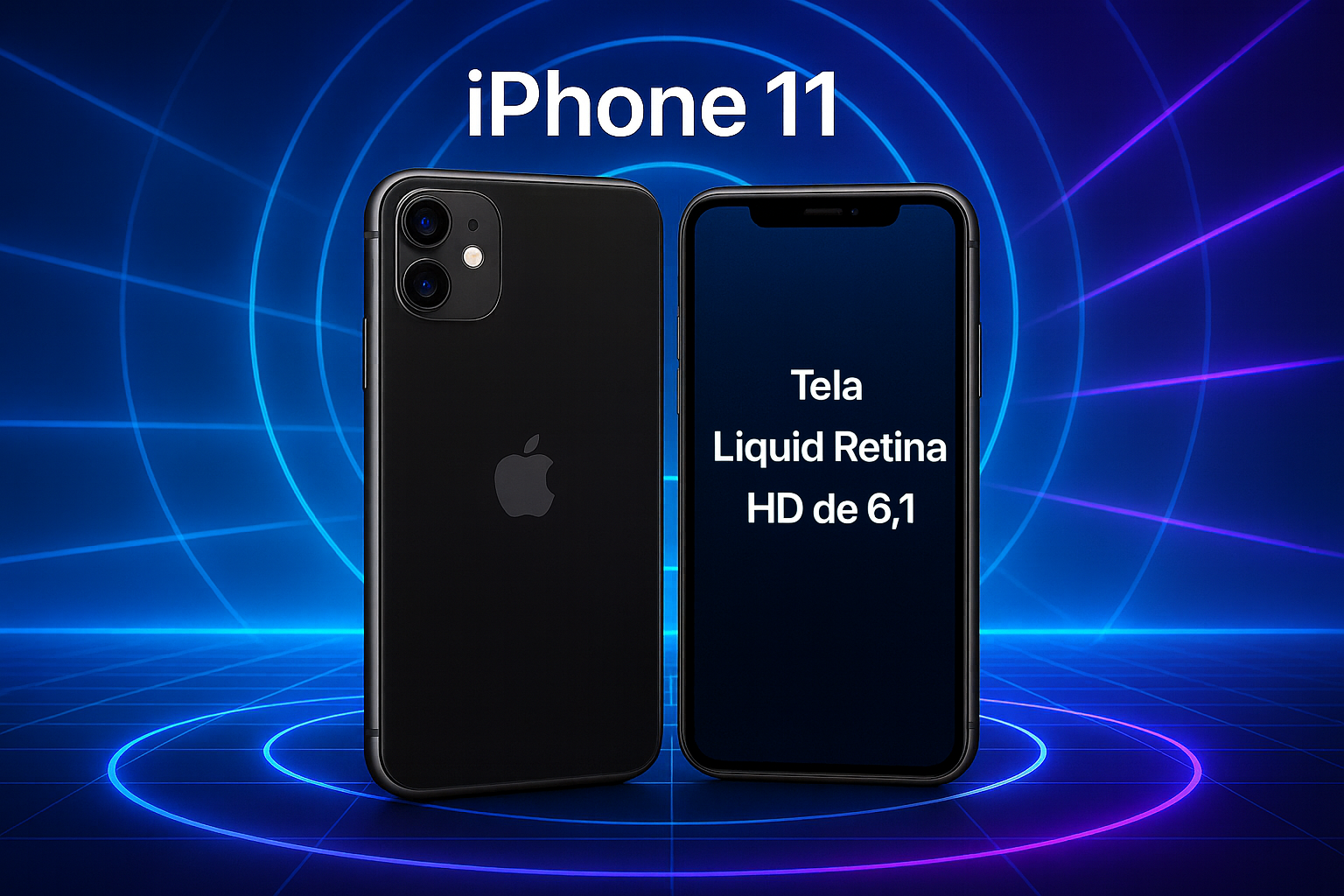 Celular iPhone 11 (64GB) (128GB) 100% Original Apple