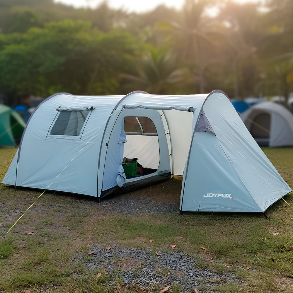 Barraca de Camping Acampamento 5/8 Pessoas Barraca Túnel Impermeável ...