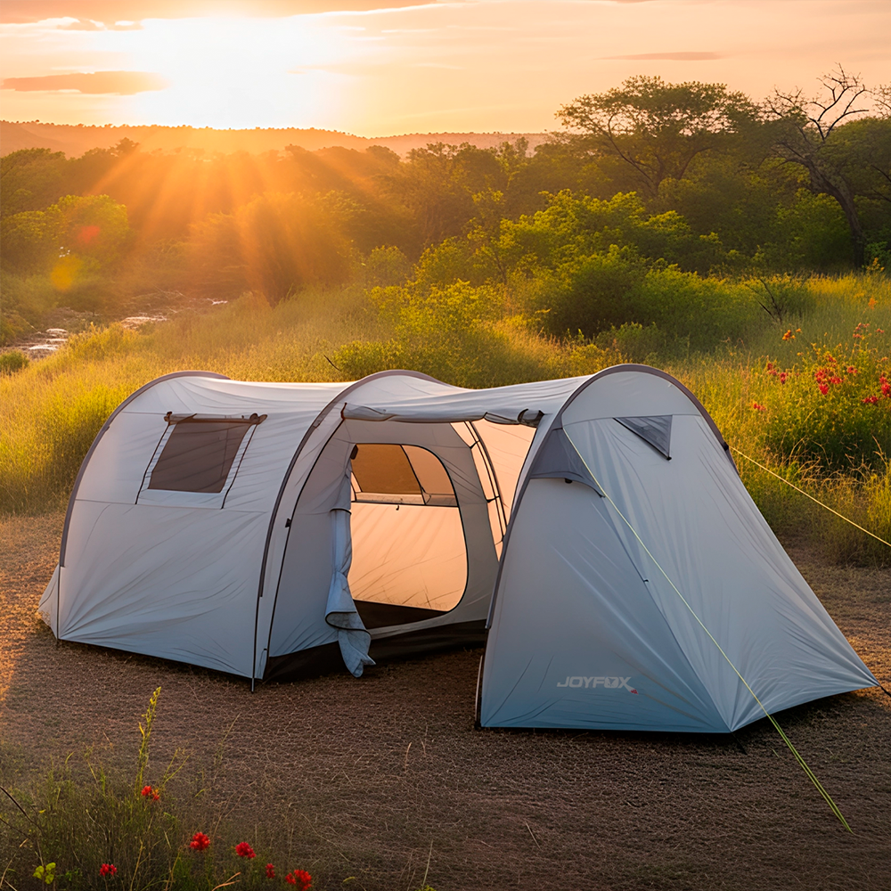 Barraca de Camping Acampamento 5/8 Pessoas Barraca Túnel Impermeável ...