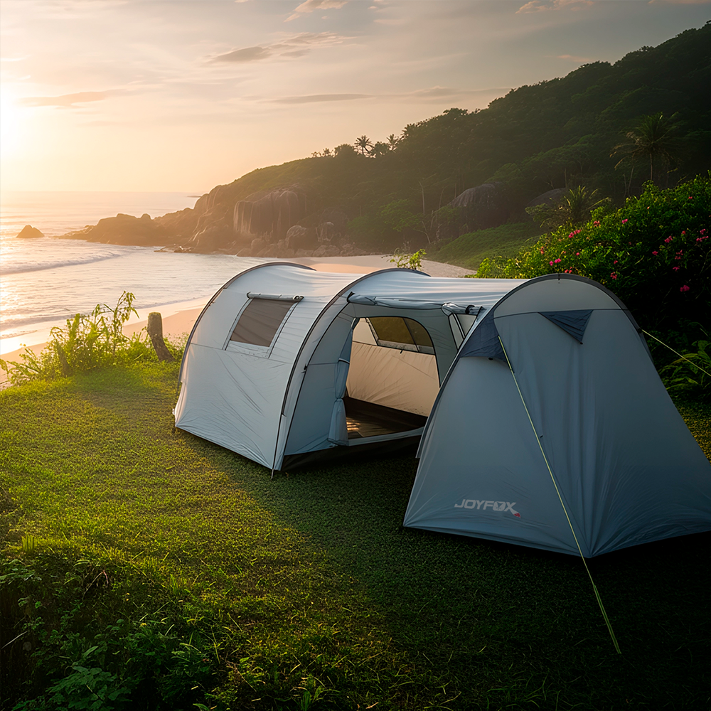 Barraca de Camping Acampamento 5/8 Pessoas Barraca Túnel Impermeável ...