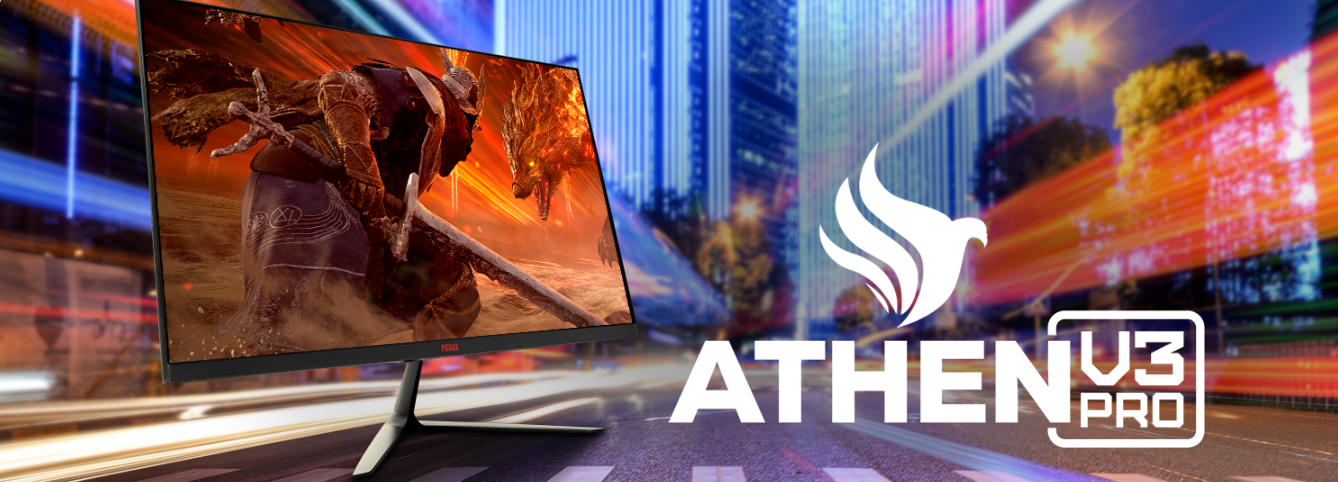 Monitor Gamer Pichau Athen V3 Pro, 23.8 Pol, IPS, FHD, 1ms, 144Hz, HDMI ...