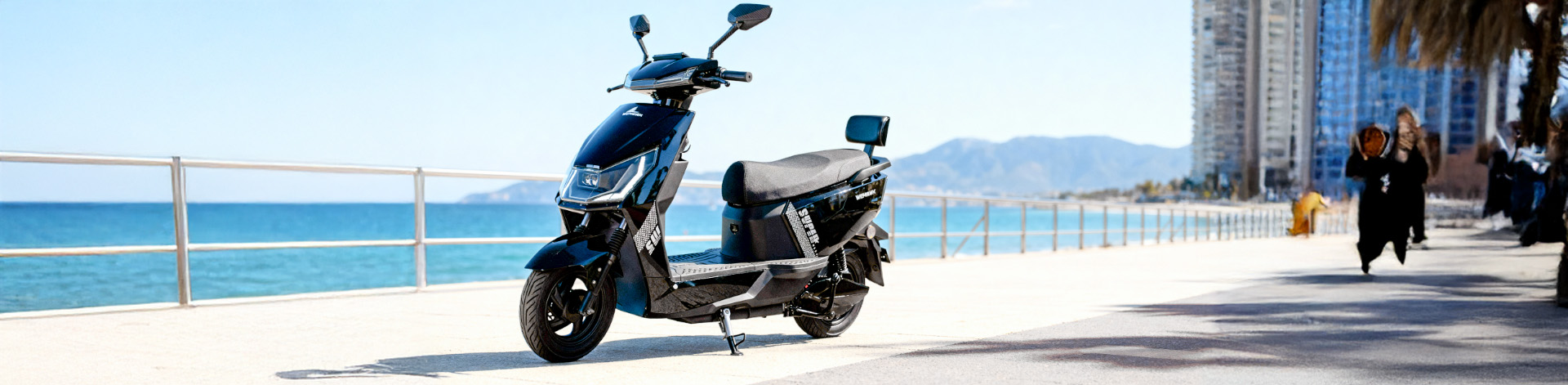 Scooter Moto Elétrica Super Bateria de Grafeno WX-05 Wehawk 1000W 60V ...