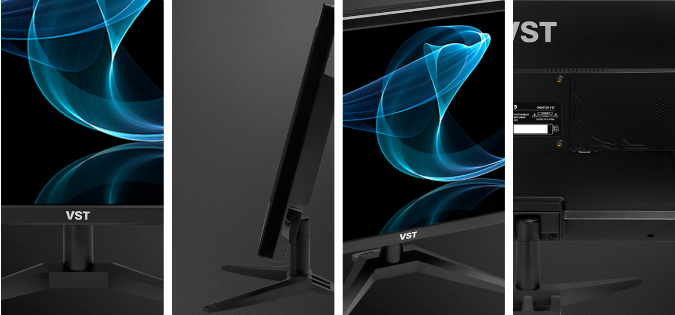 Monitor VST 19, 19 Pol, HD, 5ms, 60Hz, HDMI/VGA, VST-VST19-BL01 ...