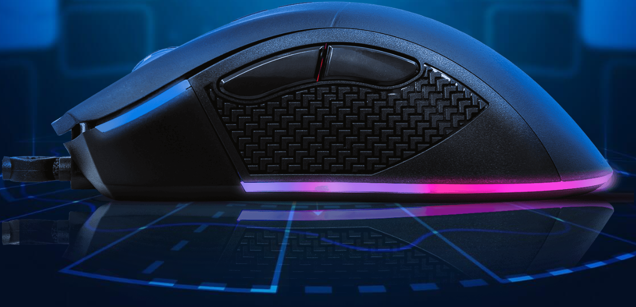 Mouse Gamer Mancer Lead 2, RGB, 12400DPI, 7 Botoes, Preto, MCR-LEAM2 ...