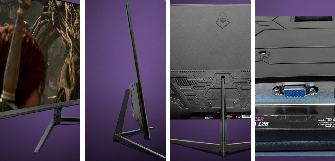 Monitor Gamer Mancer Horizon Z2B, 27 Pol, VA, FHD, 1ms, 100Hz, HDMI/VGA ...
