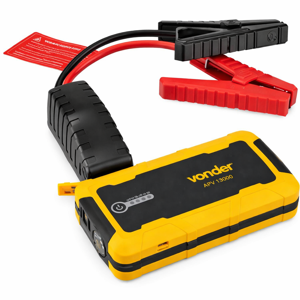 Auxiliar de Partida Portátil 12V Vonder APV 13000 600A - Power Bank e ...
