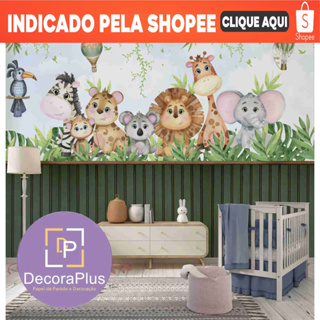 Papel de parede infantil Menina Gata Marie Flores e Borboletas