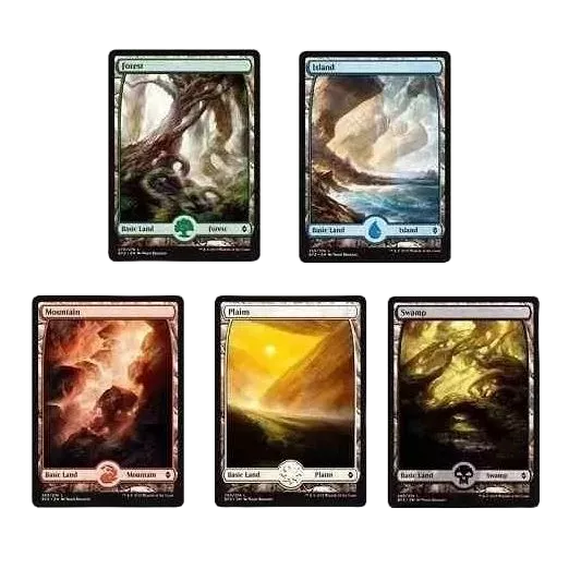 Magic The Gathering 200 terrenos básicos!