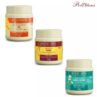 Kit cronograma capilar Nutrição Mel + Tutano + Cachos 250 gr
