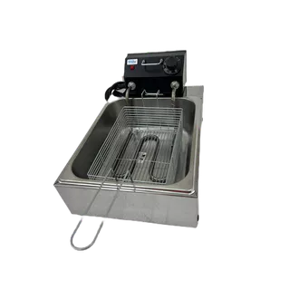 fritadeira elétrica black, 1 cuba, 5 litros 220v profissional