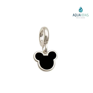 Berloque pingente Mickey prata 925 em Oferta na Shopee