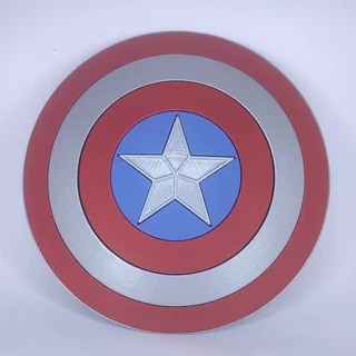 Home Decor - Emblema , Logotipo, Placa Decorativa, Plaquinha, Super Heróis - Capitão América