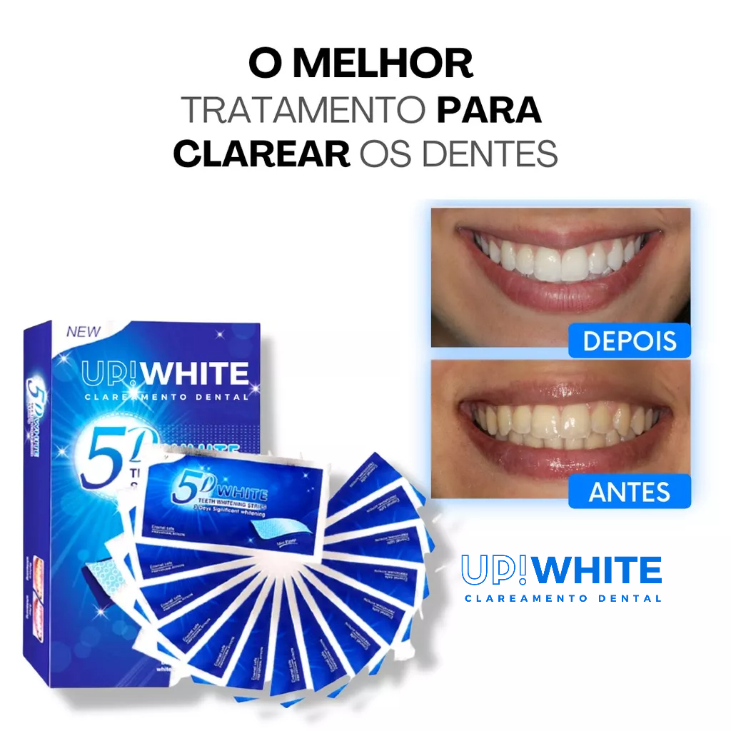 Clareador 5D White 2 fitas