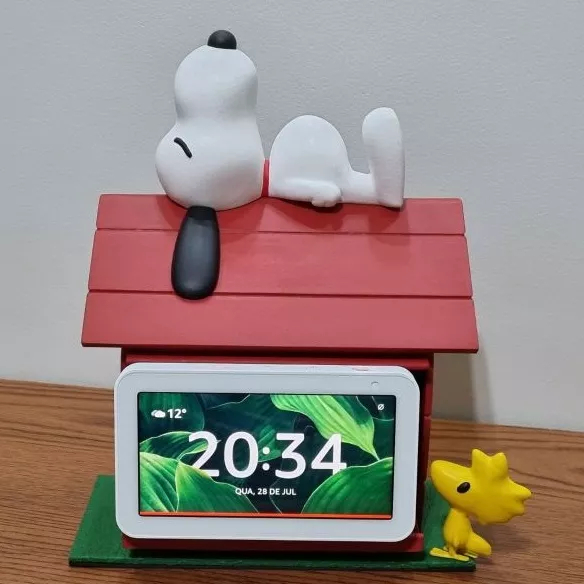 Suporte Amazon Alexa Echo Show 5 - Snoopy