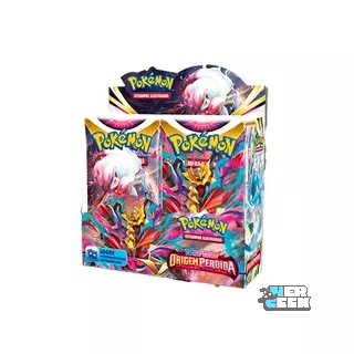 Booster Box Pokémon Espada e Escudo 11 - Origem Perdida Original Copag ...
