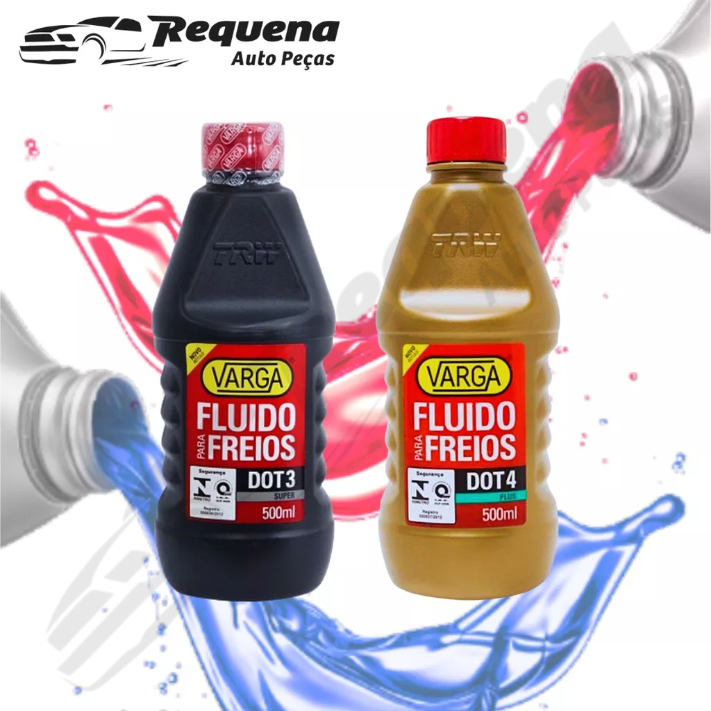 Oleo Fluido de Freio DOT 3 ou DOT 4 VARGA 500ml Shopee Brasil
