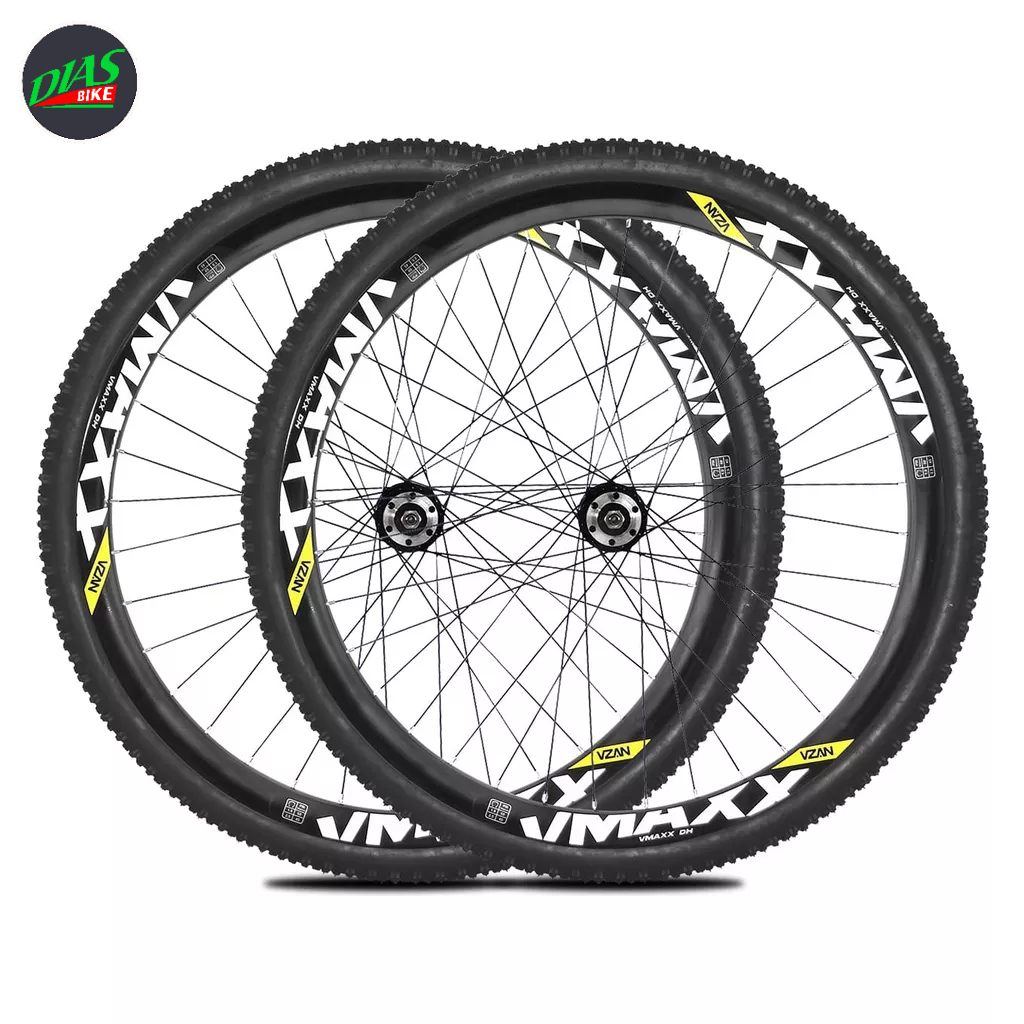 Adesivos Bike Aro 26 Aero Vzan Vmaxx Wheeling / Grau / Dh