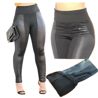 calça legging Montaria com Cirre na lateral Peluciada