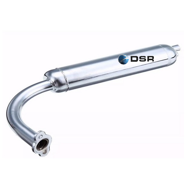 Escapamento para Kit Motores 80cc DSR c/ NF