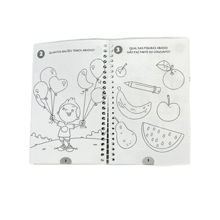 Caderno Para Colorir Infantil Menina 80 Folhas